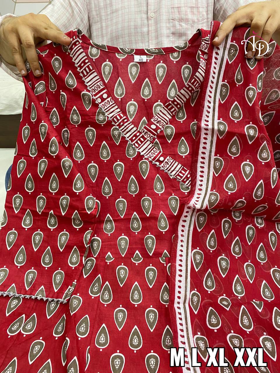 Pure Cotton Kurti pant Anant Tex Exports Private Limited