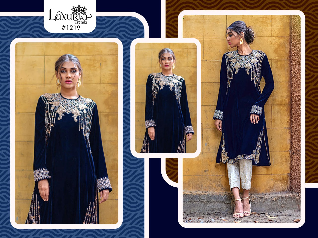 LAXURIA TRENDZ D.NO. 1223 PAKISTANI SUITS Anant Tex Exports Private Limited
