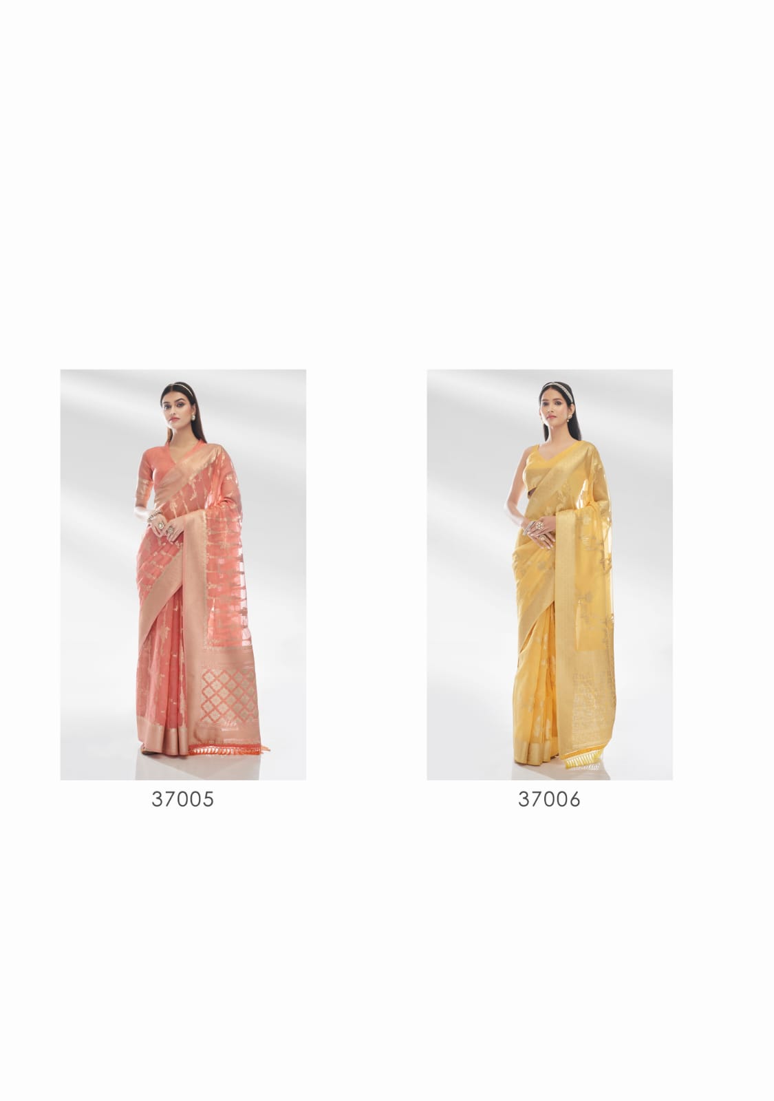 RajPath Abudhai Pure Organza with an amazing Shiny Banarasi Zari Saree Anant Tex Exports Private Limited
