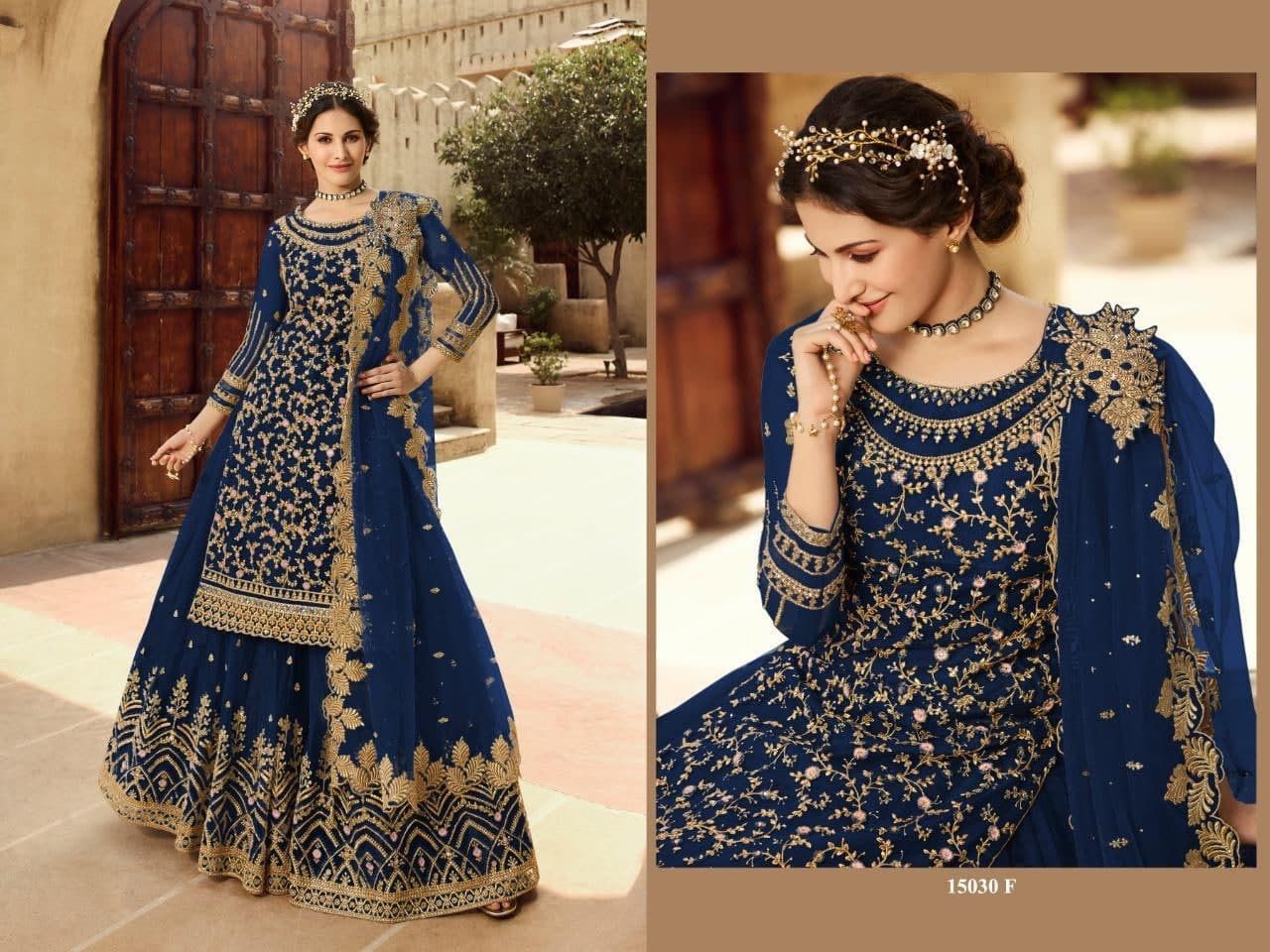 Glossy Simar Amyra Shaivi 15030 Colors Suit Anant Tex Exports Private Limited