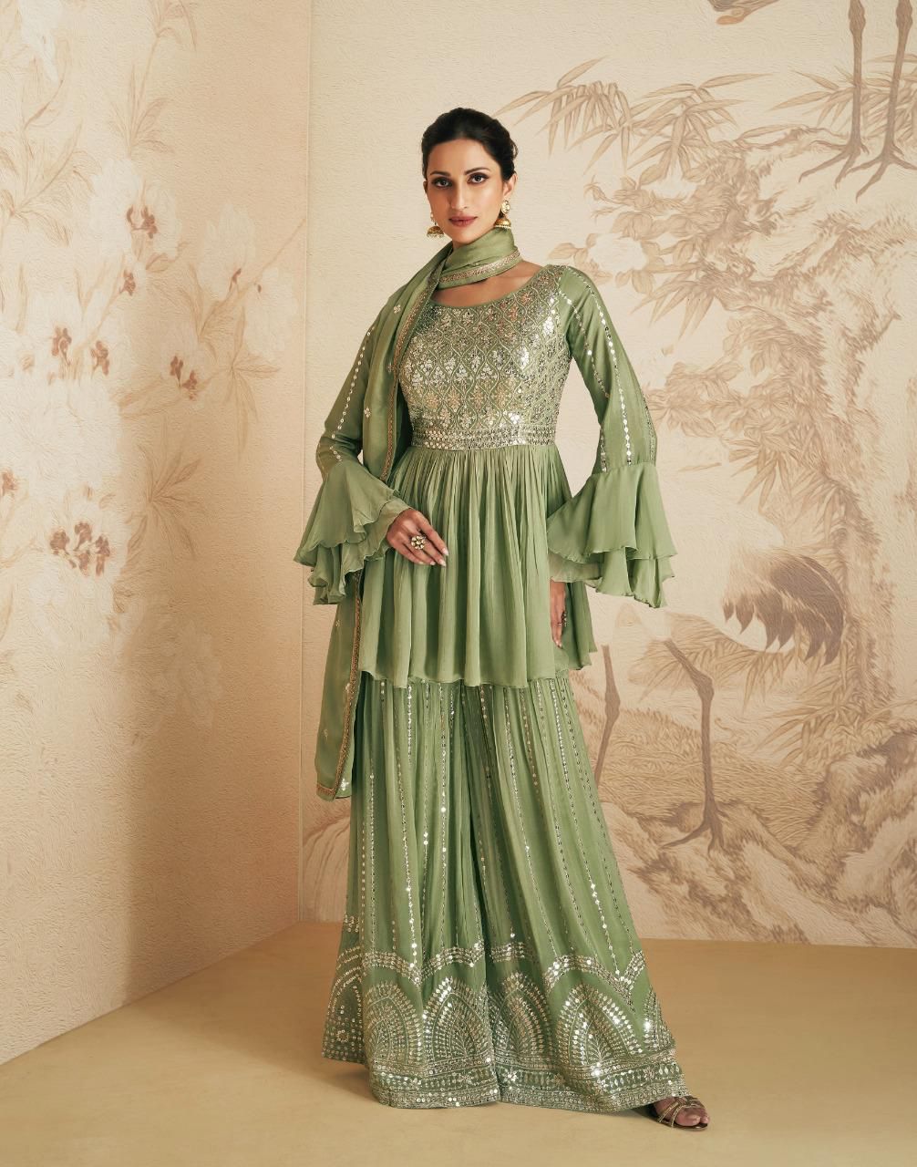 Aashirwad Elan Gulkand 9407-9411 Series Designer Suit Anant Tex Exports Private Limited