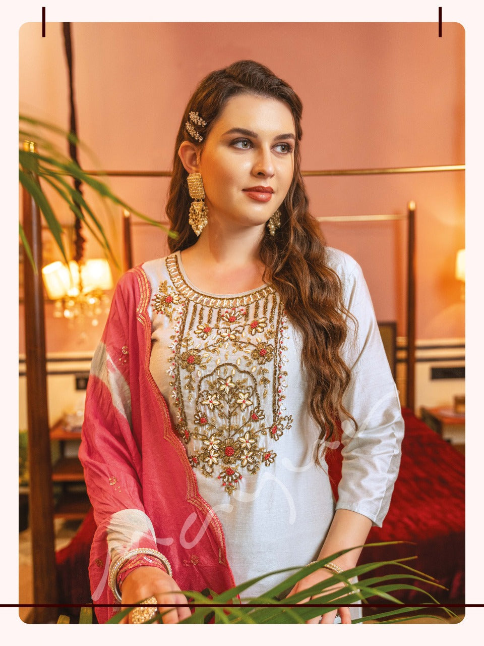 Mayur Lilac Designer Readymade Party Wear Suit Anant Tex Exports Private Limited