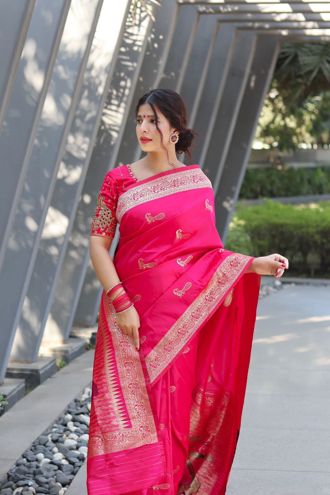 PALLU PAITHANI WEDDING PURE SILK SAREE Anant Tex Exports Private Limited