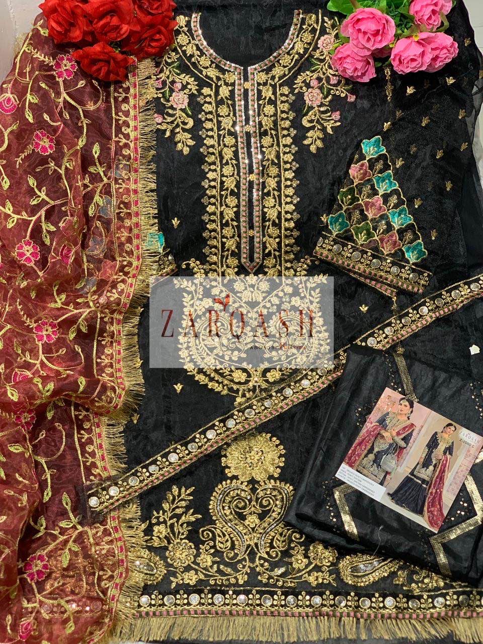 MARIYA Z-2080 EMBROIDERED SUIT Anant Tex Exports Private Limited