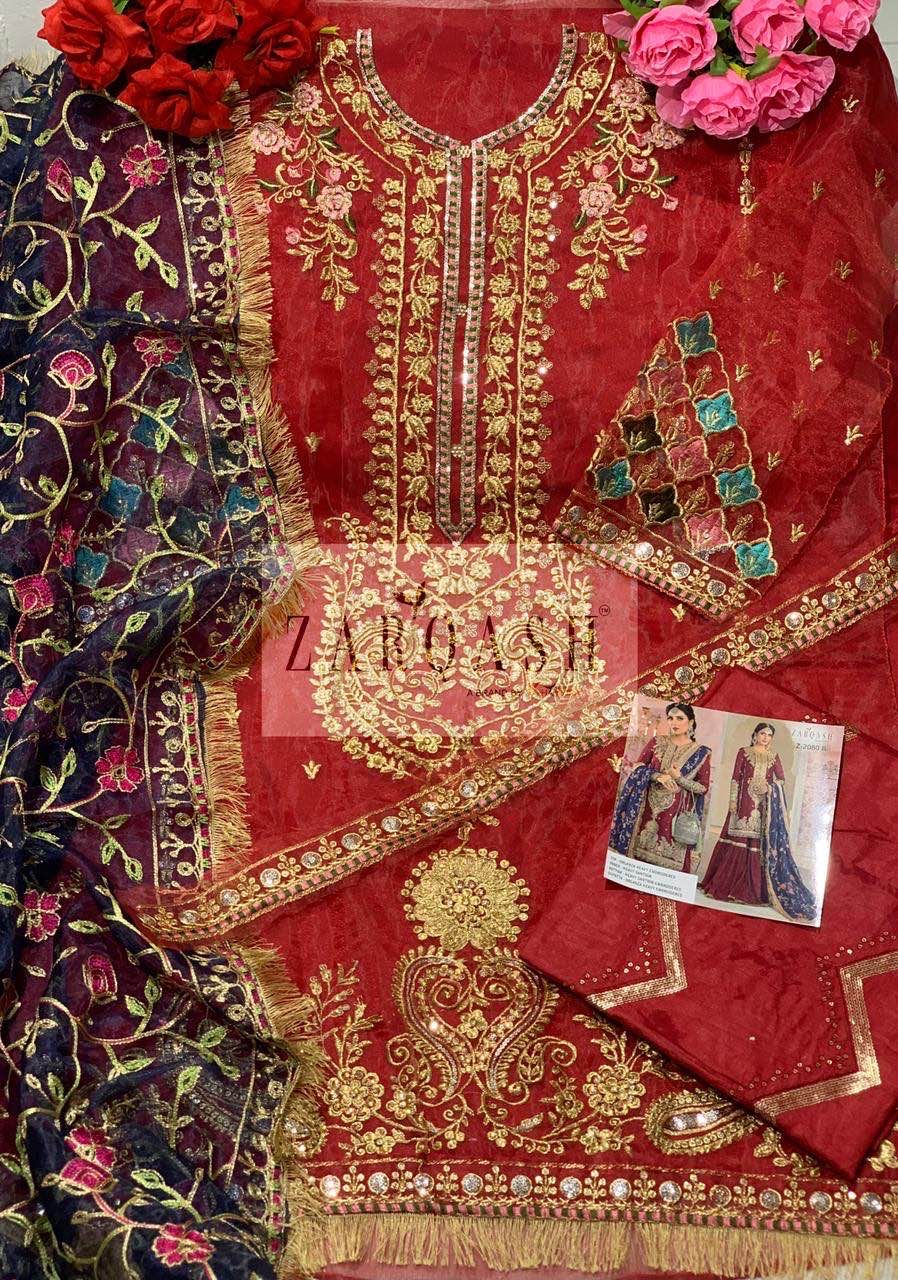 MARIYA Z-2080 EMBROIDERED SUIT Anant Tex Exports Private Limited