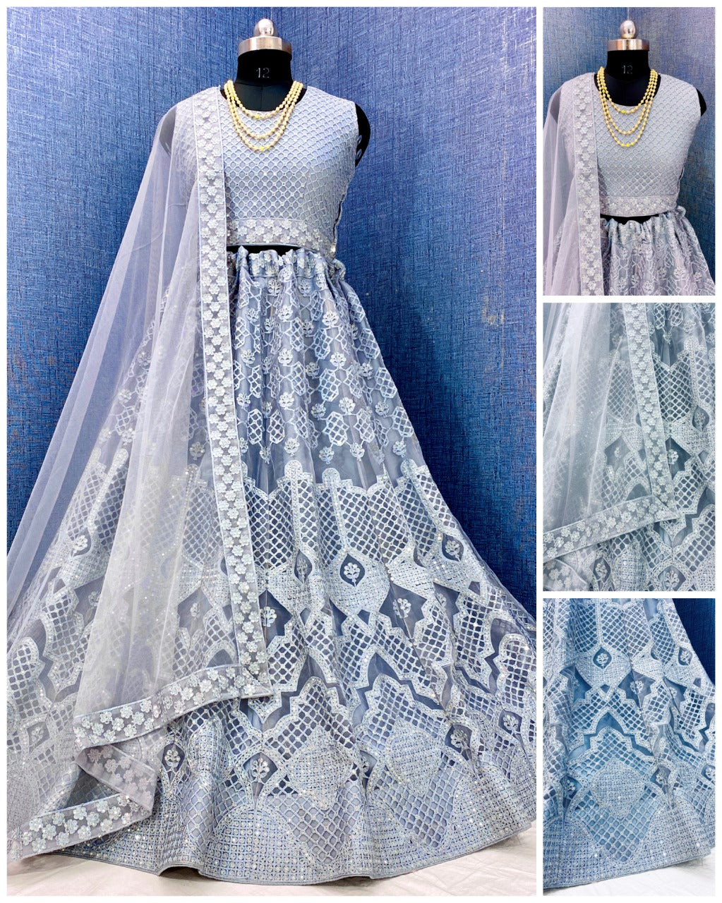 Zeeya-Nafeesa Vol-2 Series - 6007-6008 Lehenga Choli Anant Tex Exports Private Limited