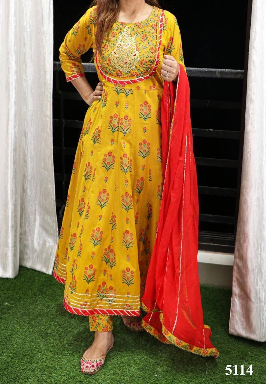 PURE RAYON ANARKALI KURTI Anant Tex Exports Private Limited
