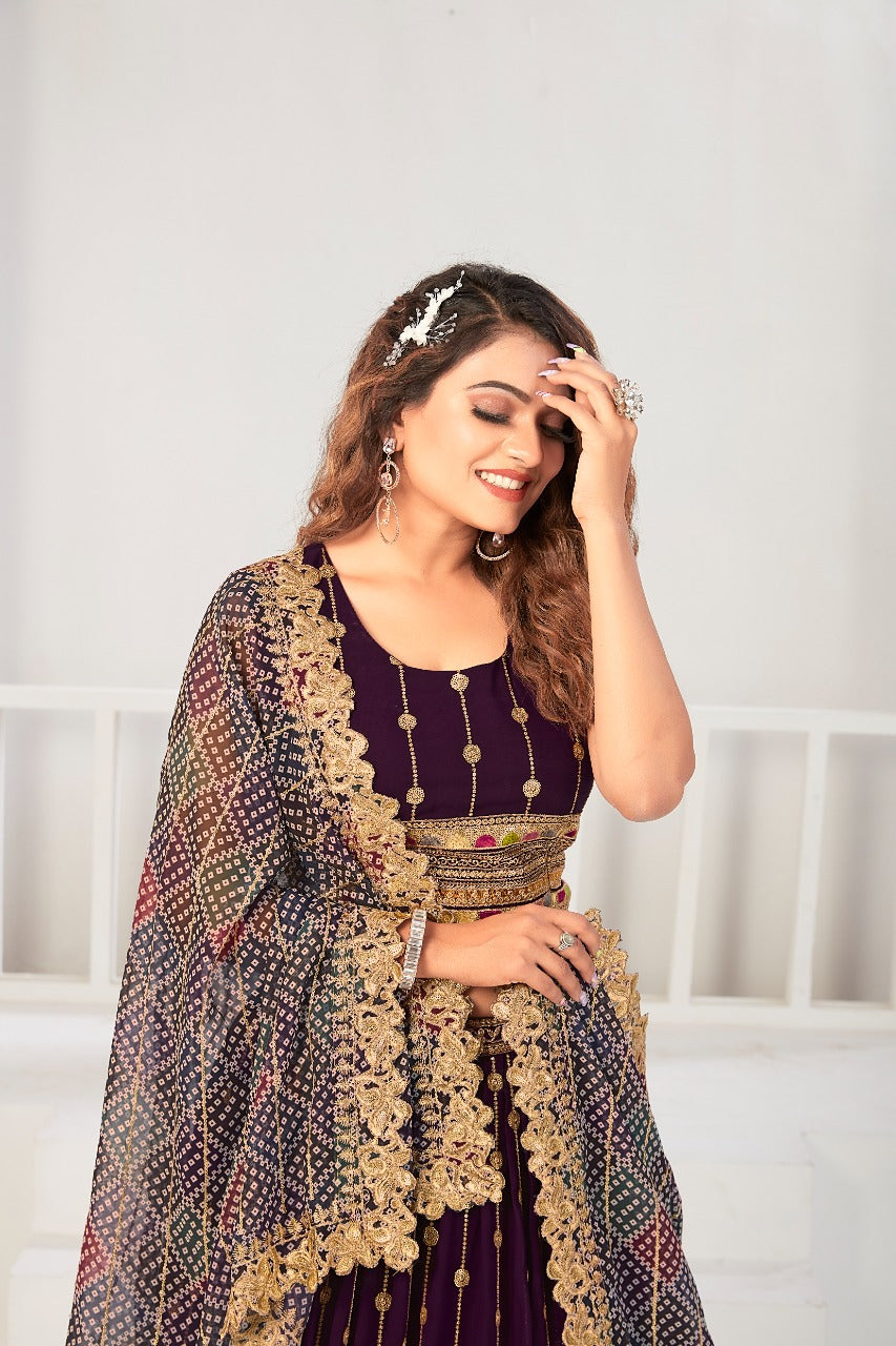 PARTY WEAR LEHENGA D.NO C-1963 Anant Tex Exports Private Limited