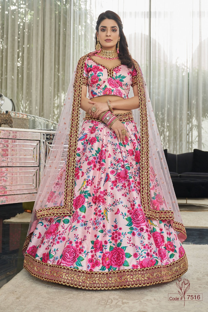 CARNATIONS VOL-2 PARTY WEAR LEHENGA CHOLI Anant Tex Exports Private Limited