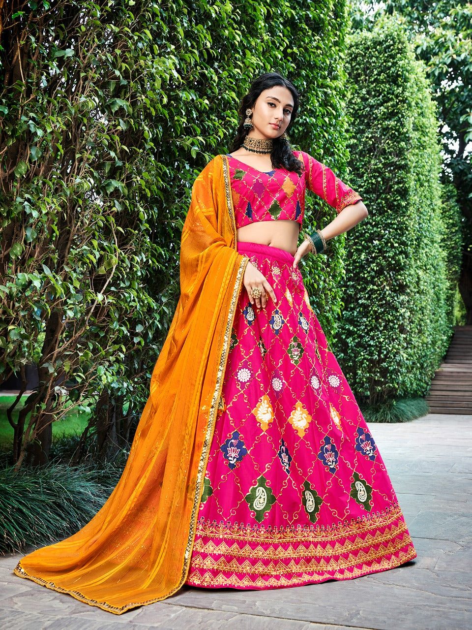 BRIDESMAID VOL. 26 DESIGNER FANCY LEHENGA D.NO 2224 Anant Tex Exports Private Limited