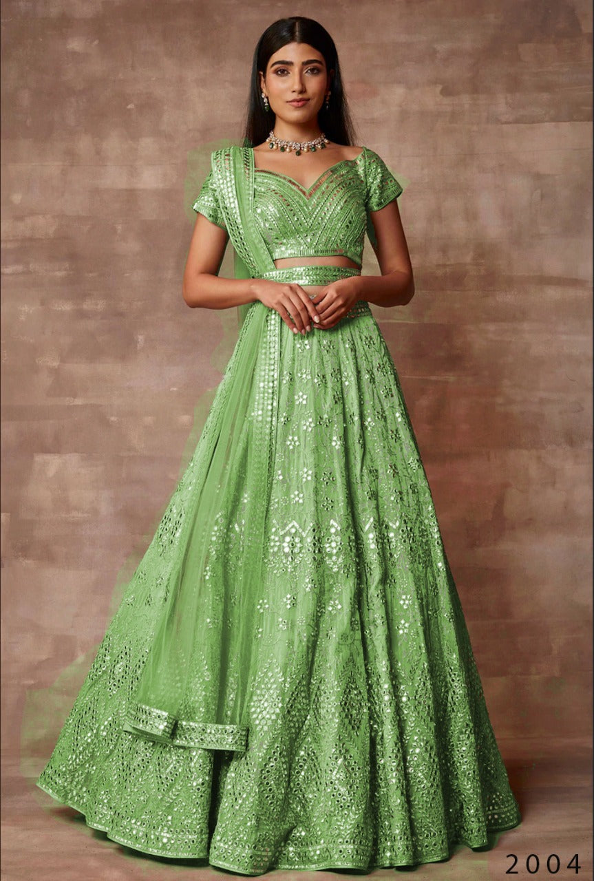 Acra Fancy Designer Lehenga Choli D.no 2004 Anant Tex Exports Private Limited