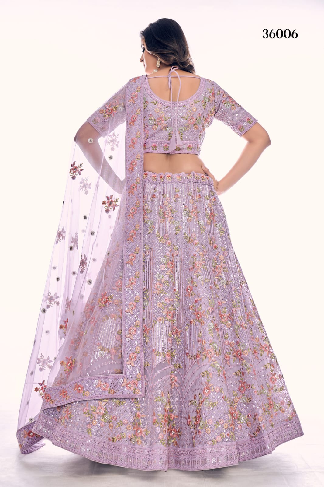 POSHAK VOL 4 DESIGNER LEHENGA D.NO 36006 Anant Tex Exports Private Limited