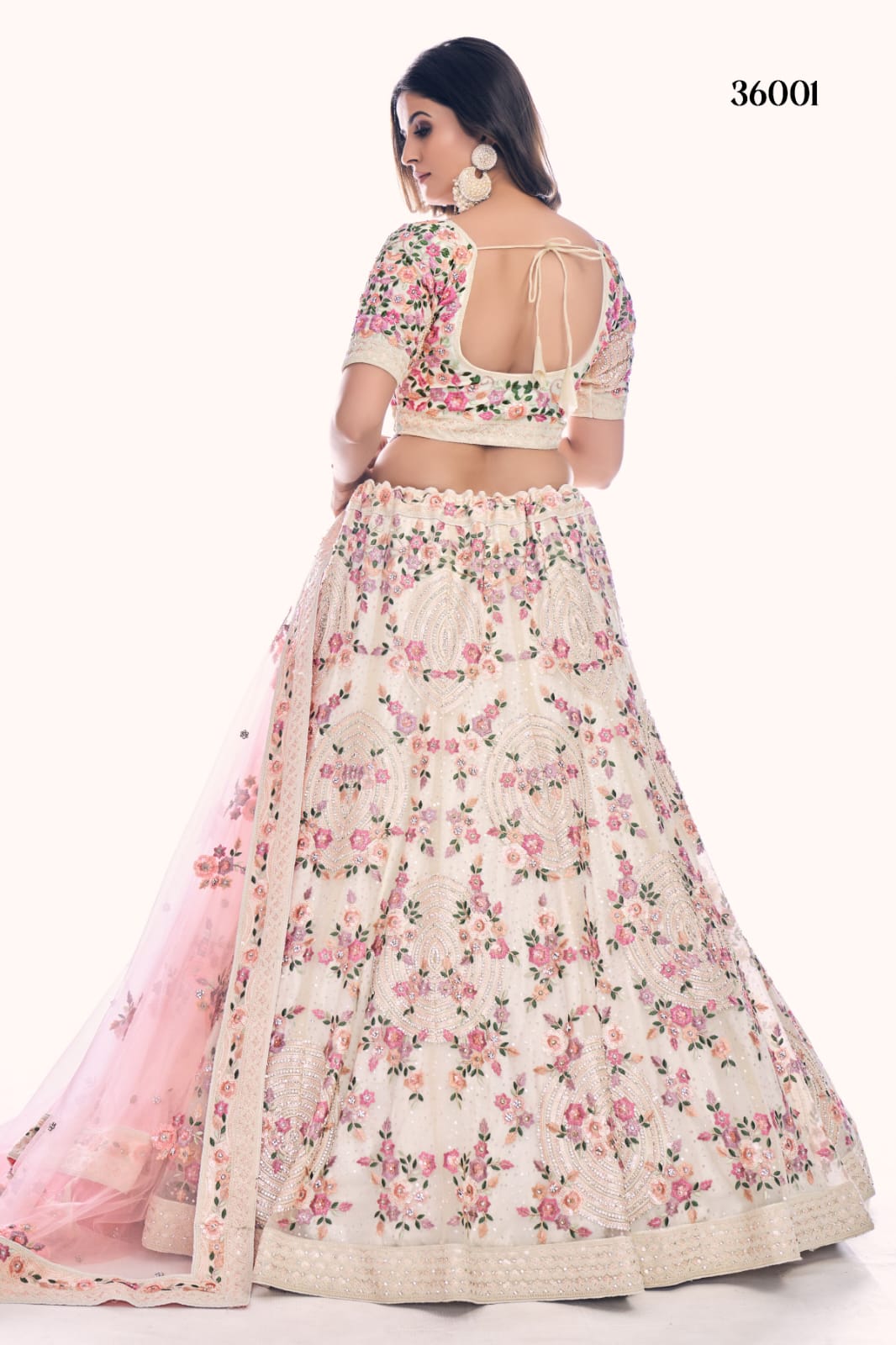 POSHAK VOL 4 DESIGNER LEHENGA D.NO 36001 Anant Tex Exports Private Limited