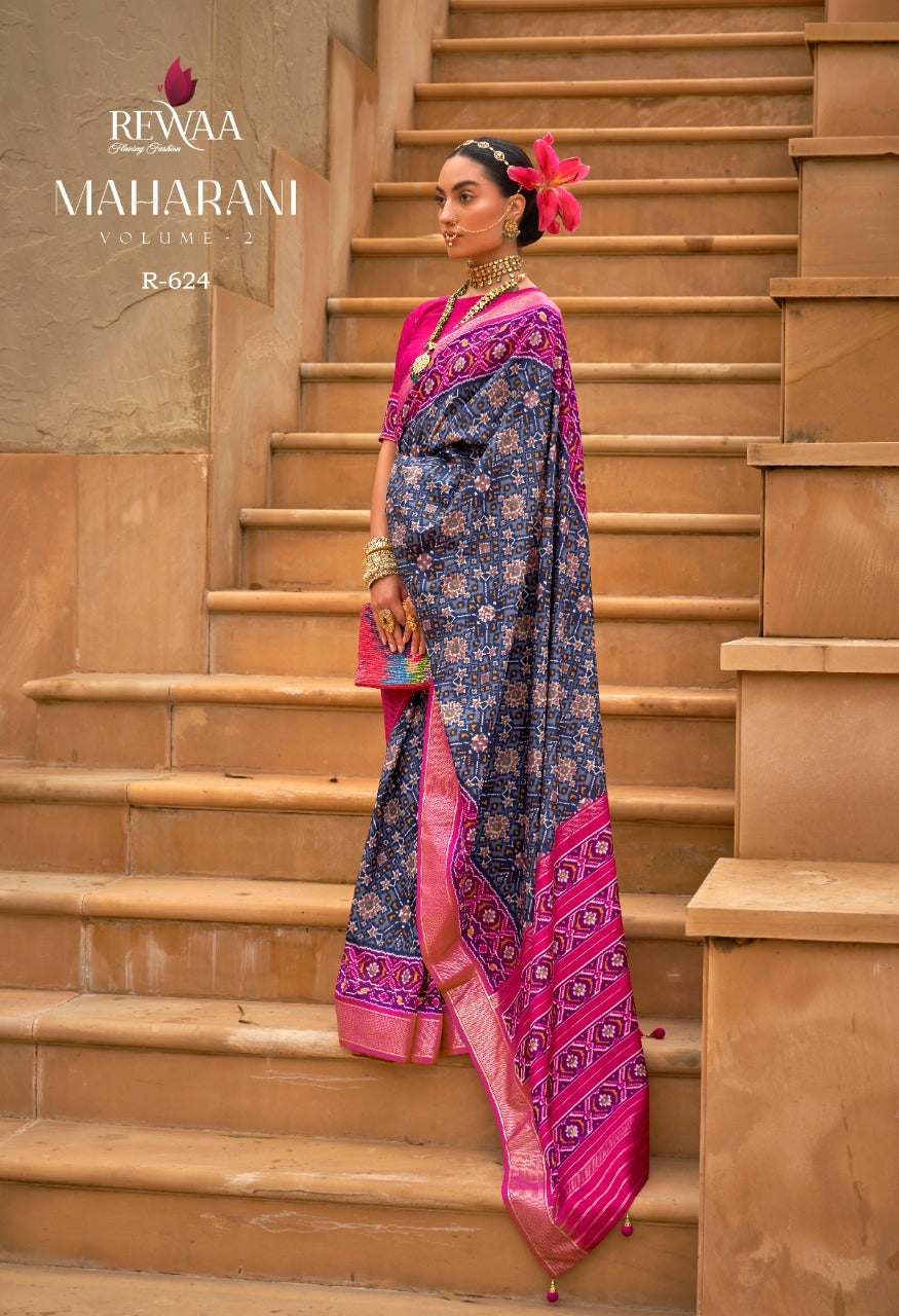 REWAA MAHARANI VOL-2 SMOOTH PATOLA SAREE Anant Tex Exports Private Limited