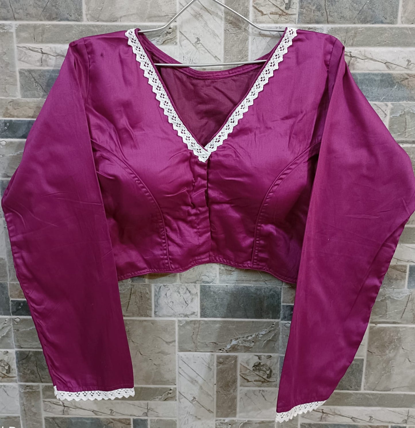 TANYA-3 COTTON SILK BLOUSE Anant Tex Exports Private Limited