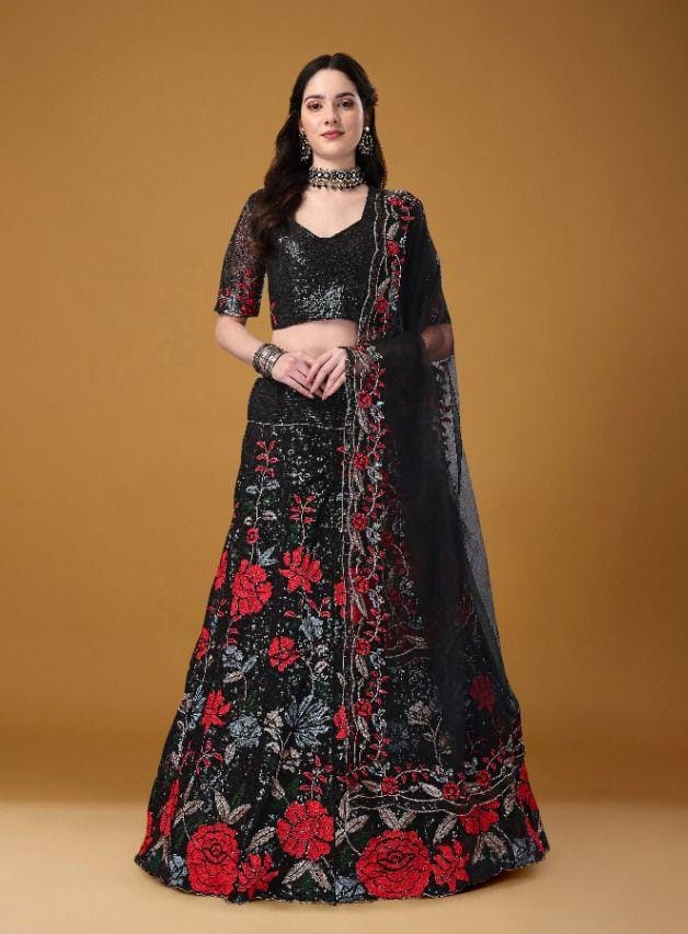 BIVA-MONALISAA VOL-1 11001 TO 11007 SERIES LEHENGA Anant Tex Exports Private Limited