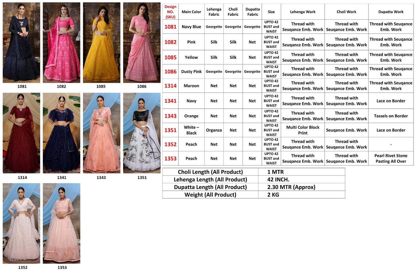 VOL-3 DESIGNER LEHENGA CHOLI Anant Tex Exports Private Limited