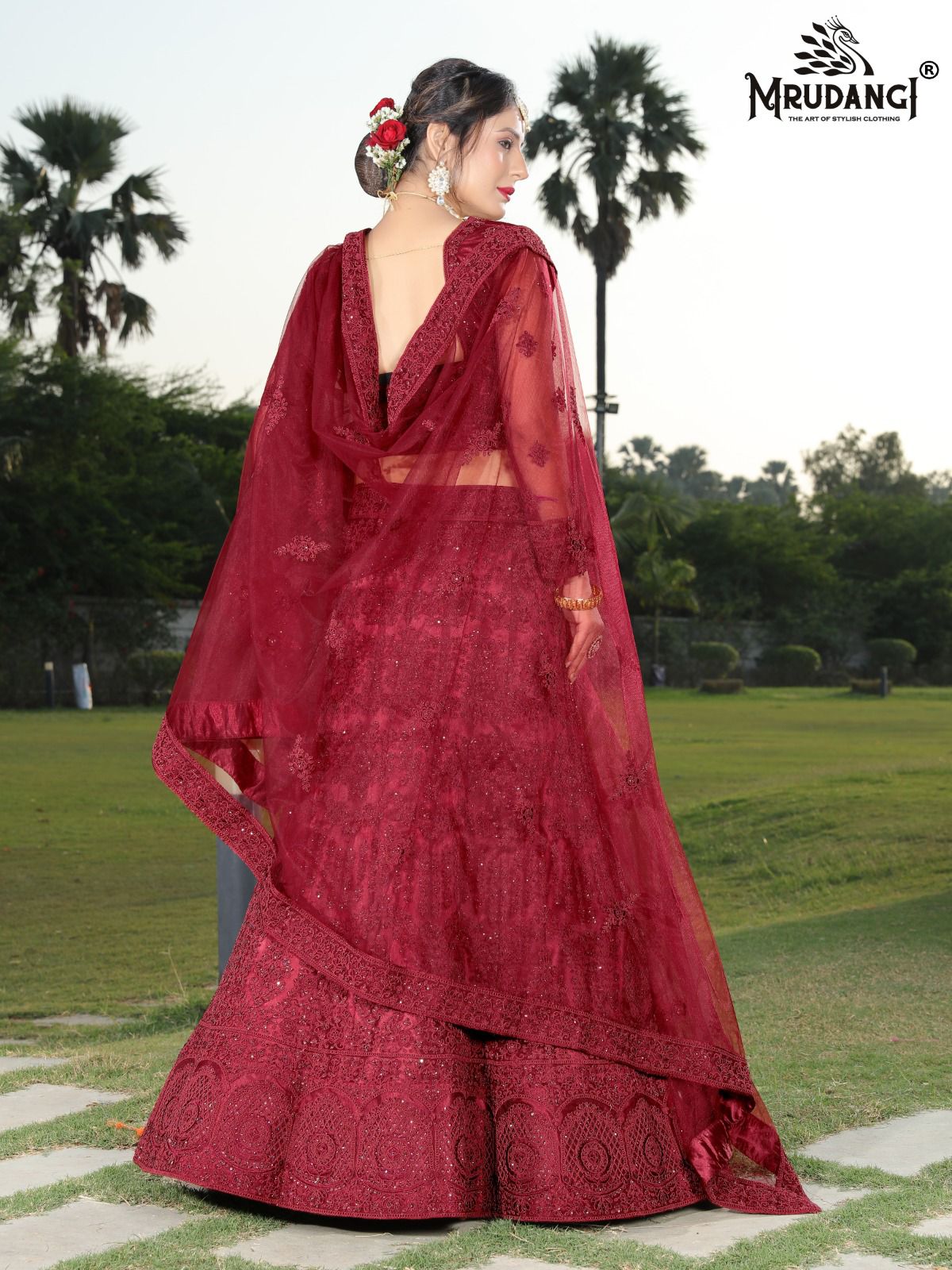 MRUDANGI SAPPHIRE 1040 SERIES DESIGNER LEHENGA Anant Tex Exports Private Limited