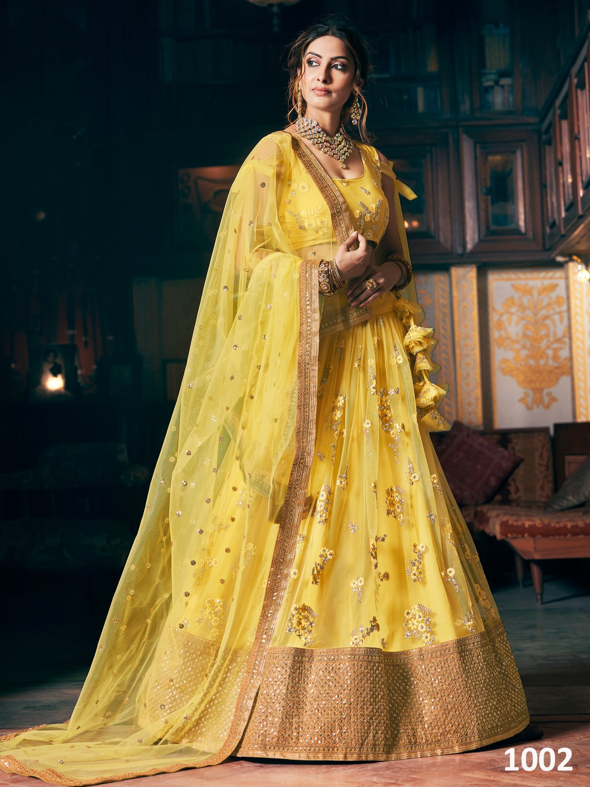 Aakrut Designer Sequence Lehenga D.no 1001 To 1004 Anant Tex Exports Private Limited