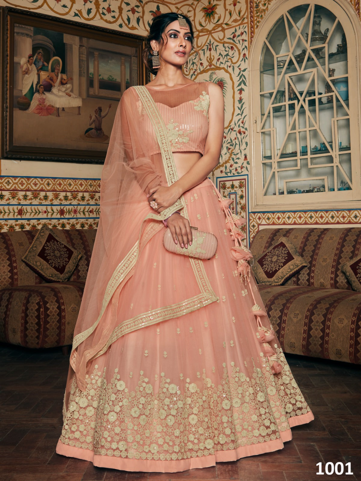 Aakrut Designer Sequence Lehenga D.no 1001 To 1004 Anant Tex Exports Private Limited