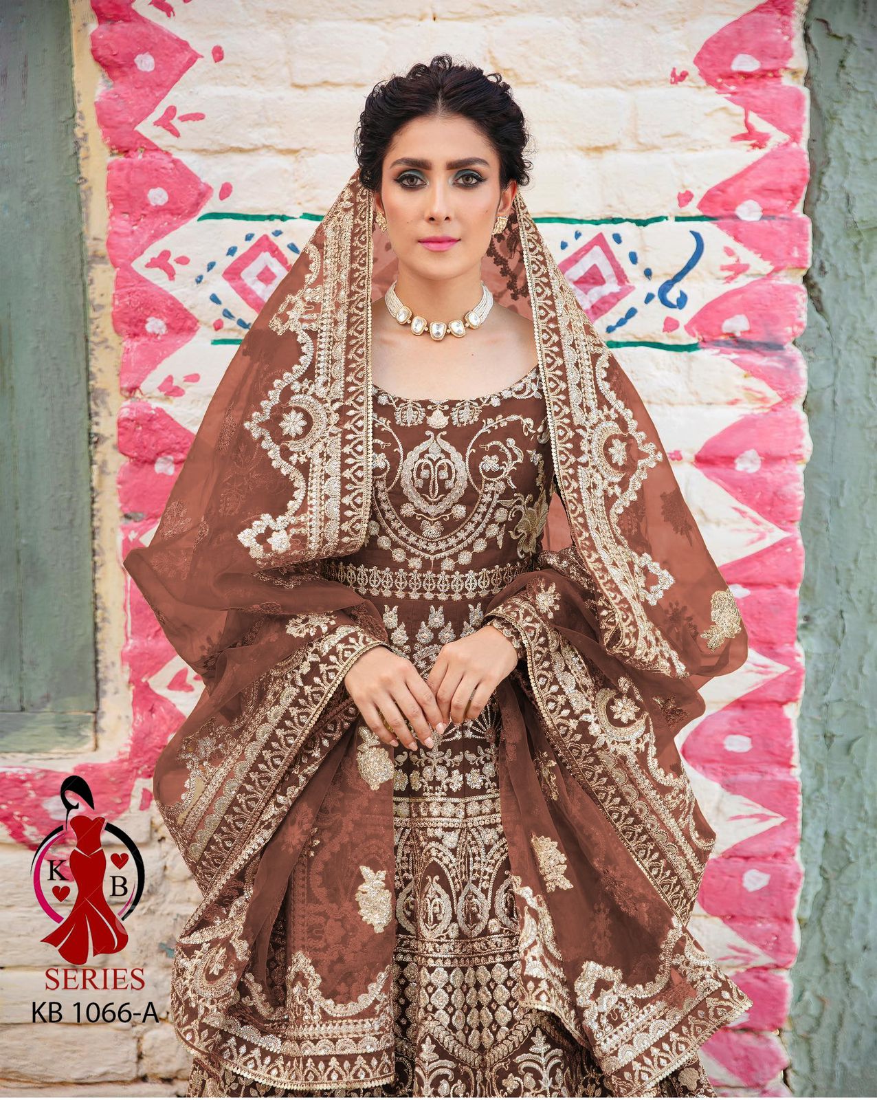 BRIDAL ANARKALI GOWN BOUTIQUE COLLECTION D.NO KB-1066 Anant Tex Exports Private Limited