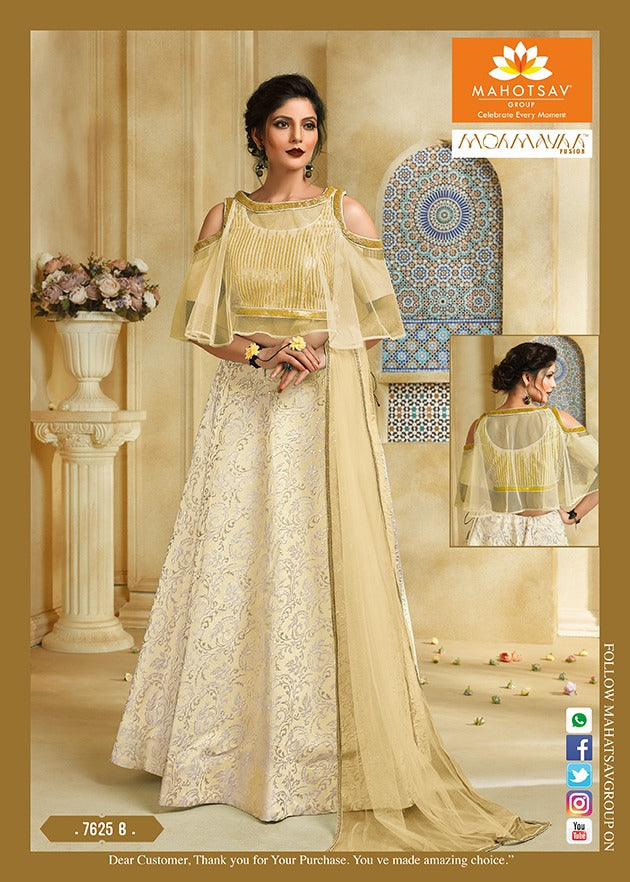 MOHOTSAV MOHMAYA IMPORTETED LEHENGA CROP TOP STYLE Anant Tex Exports Private Limited