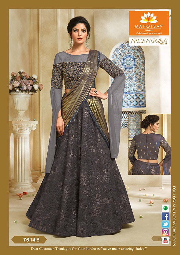 MOHOTSAV MOHMAYA IMPORTETED LEHENGA CROP TOP STYLE Anant Tex Exports Private Limited