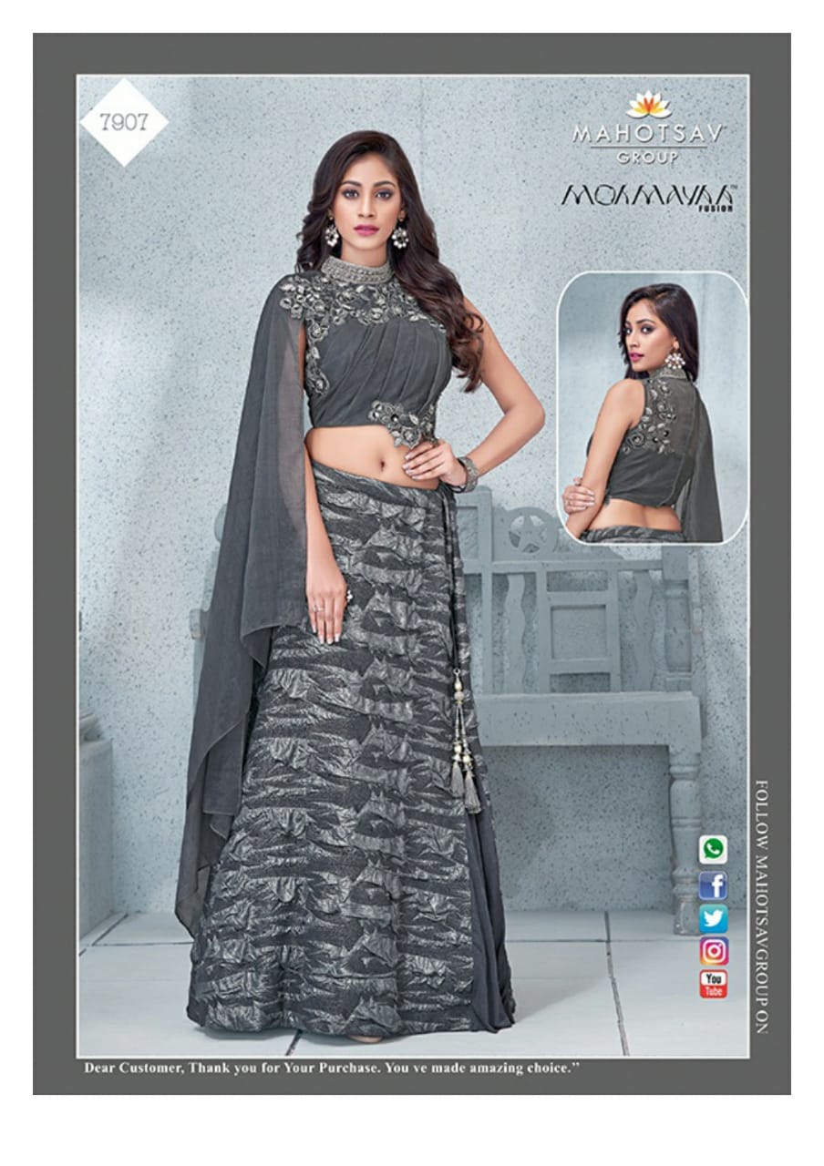 MOHOTSAV MOHMAYA IMPORTETED LEHENGA CROP TOP STYLE Anant Tex Exports Private Limited