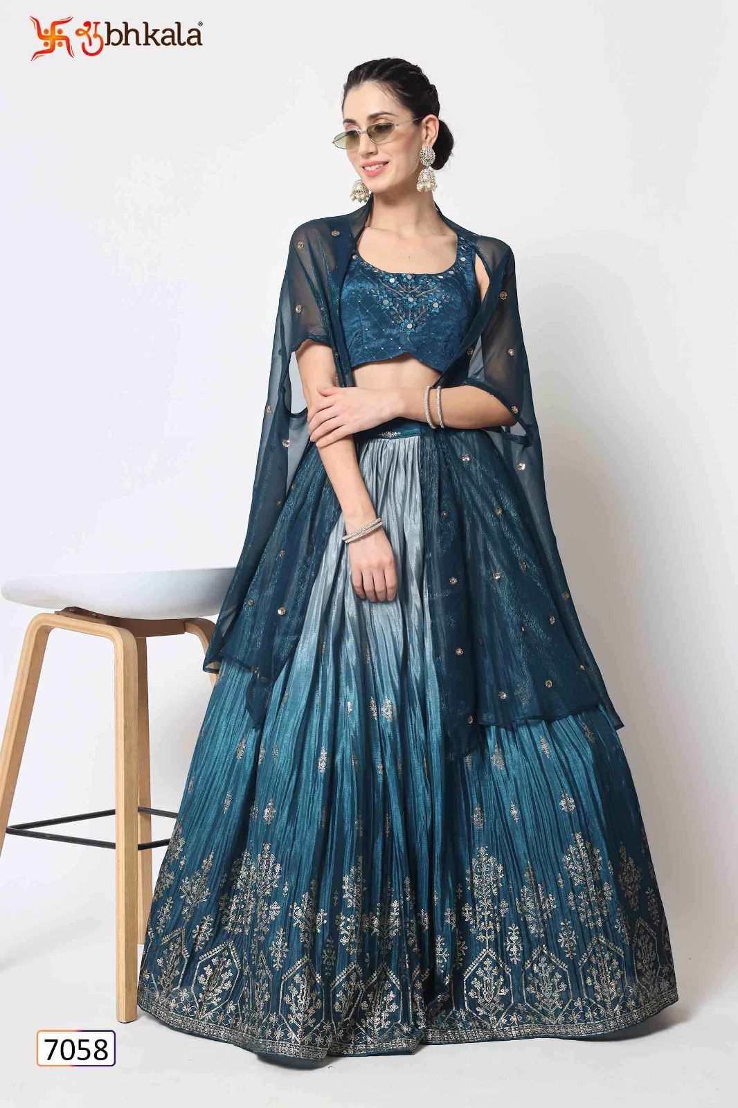 Vol. 10 Bridal Thread Embroidered Lehenga Choli Anant Tex Exports Private Limited