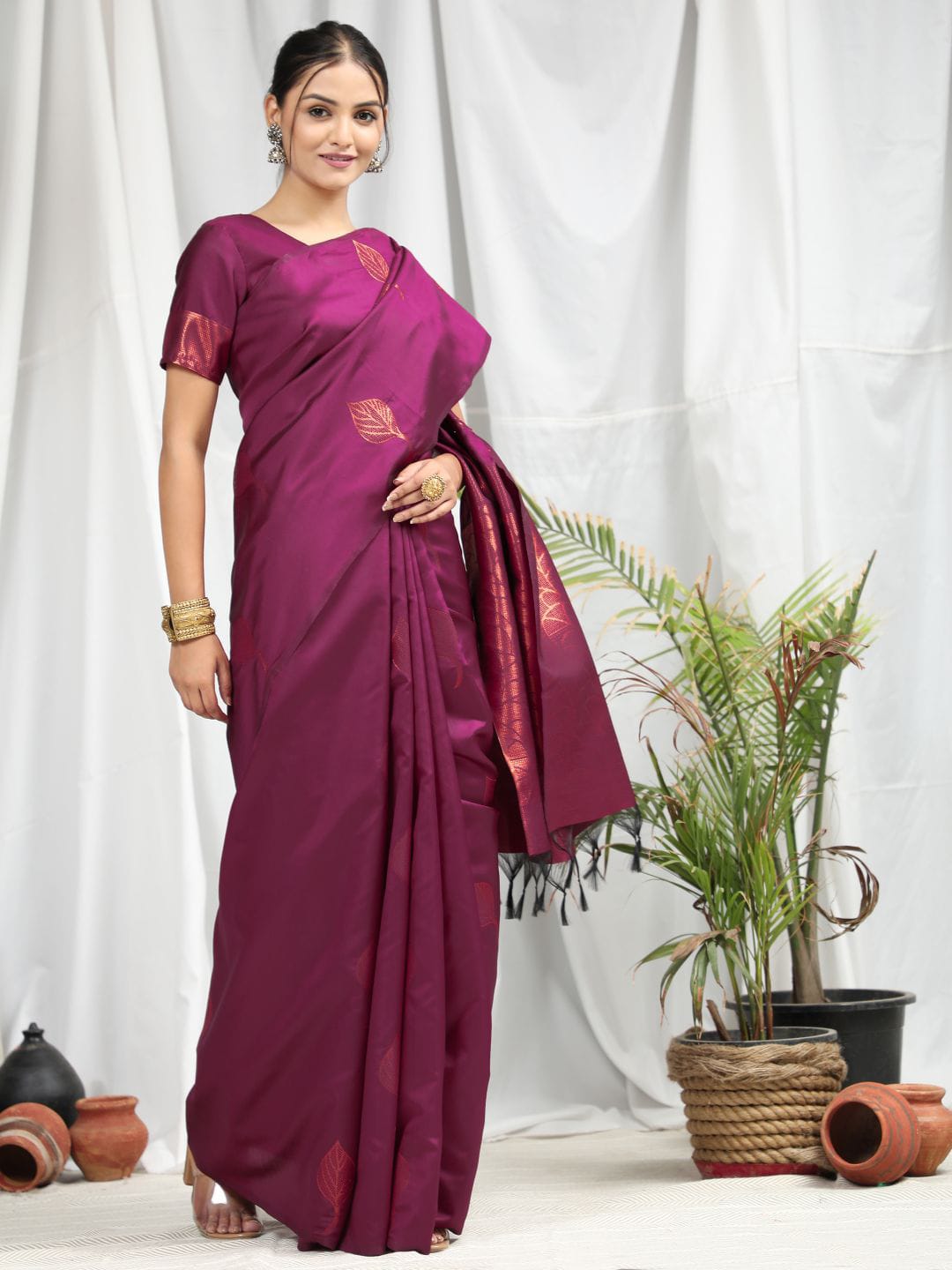 Party wear soft outlet silk sarees