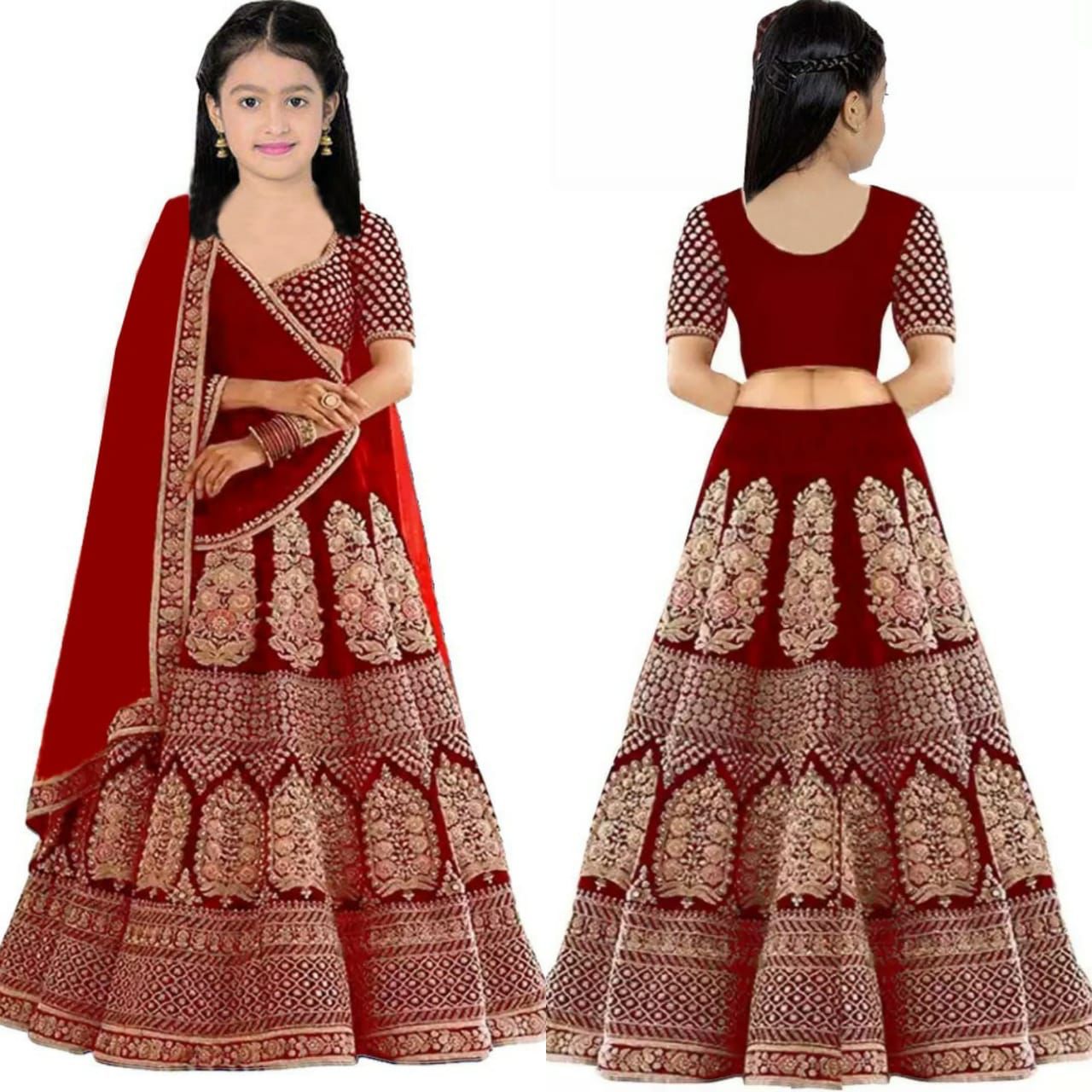 Lehenga choli for on sale 10 years old girl