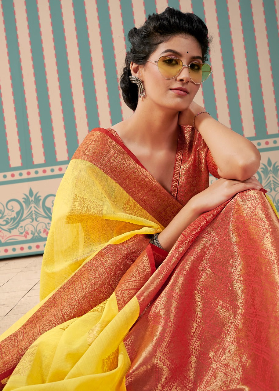 Party Wear Aaravi Silk Saree Anant Tex Exports Private Limited