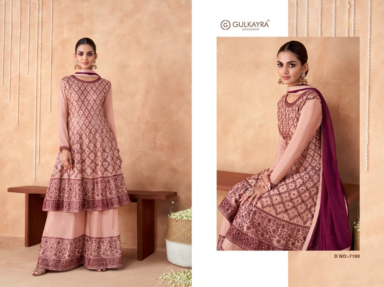 Gulkayra Designer Izhaar 7190 Series Suit Anant Tex Exports Private Limited
