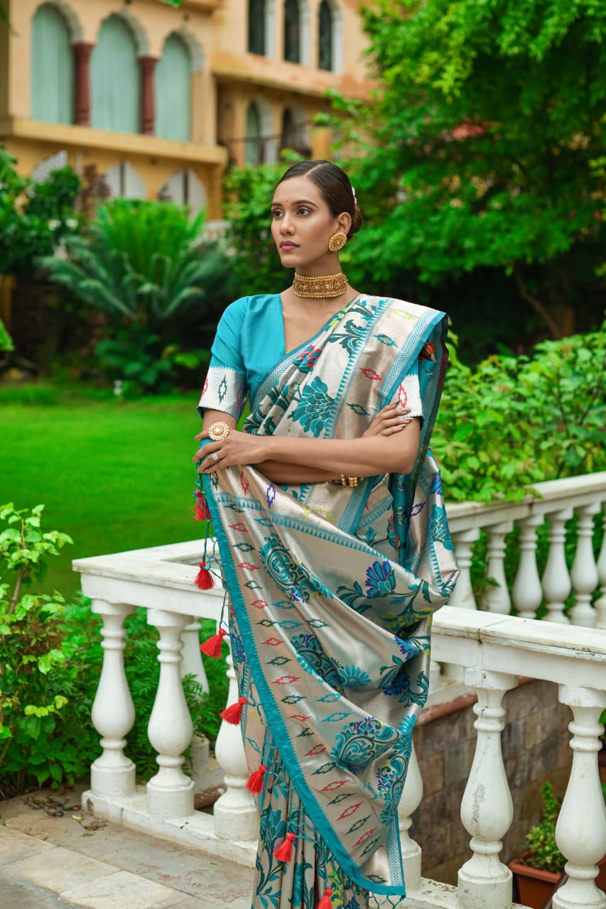 FANCY PURE PAITHANI SAREE Anant Tex Exports Private Limited