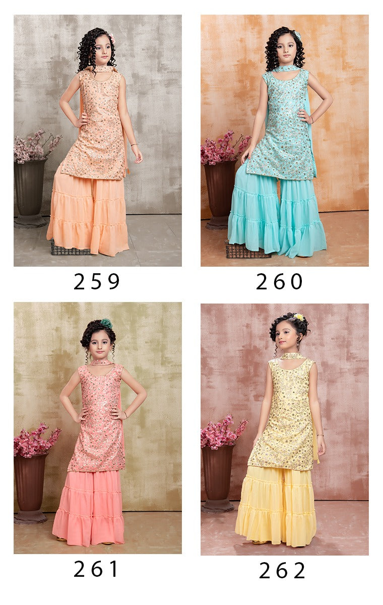 Designer Partywear Aaradhna vol 37 - Kidswear Lehenga Choli Anant Tex Exports Private Limited
