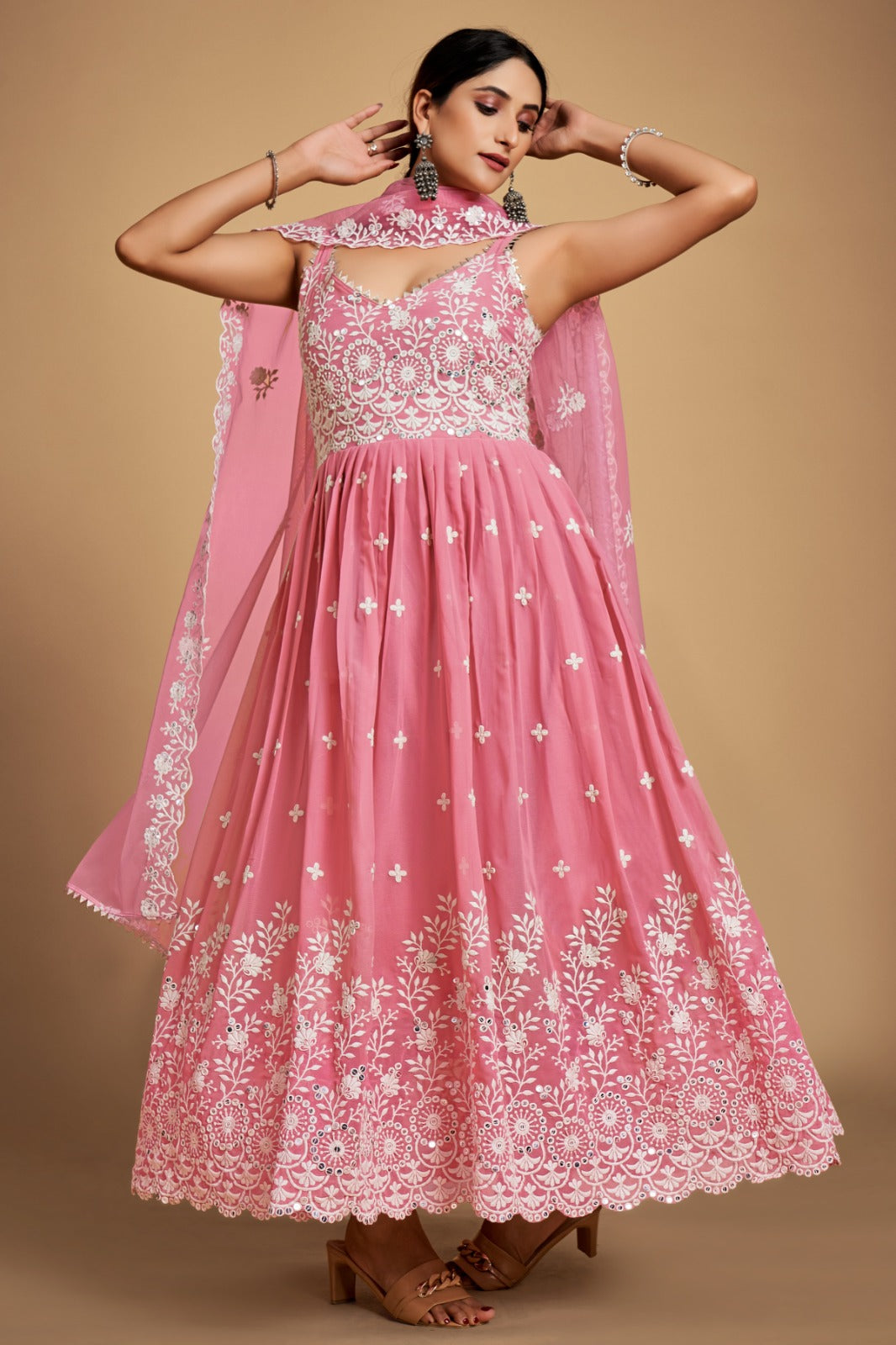 Designer Partywear Gerorette Suite Anant Tex Exports Private Limited