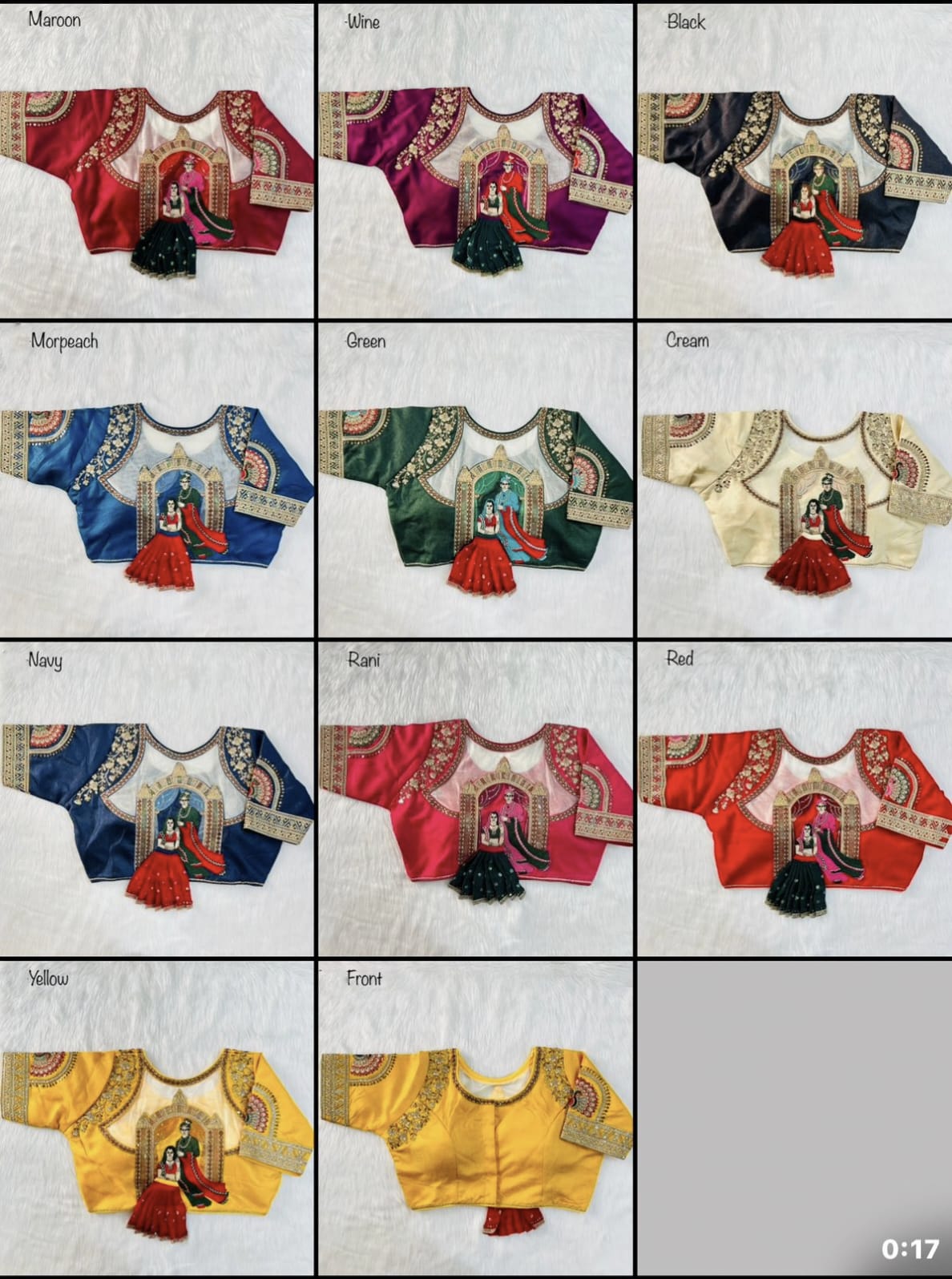 Divya Heavy Embroidery Bridal Work Blouse Anant Tex Exports Private Limited