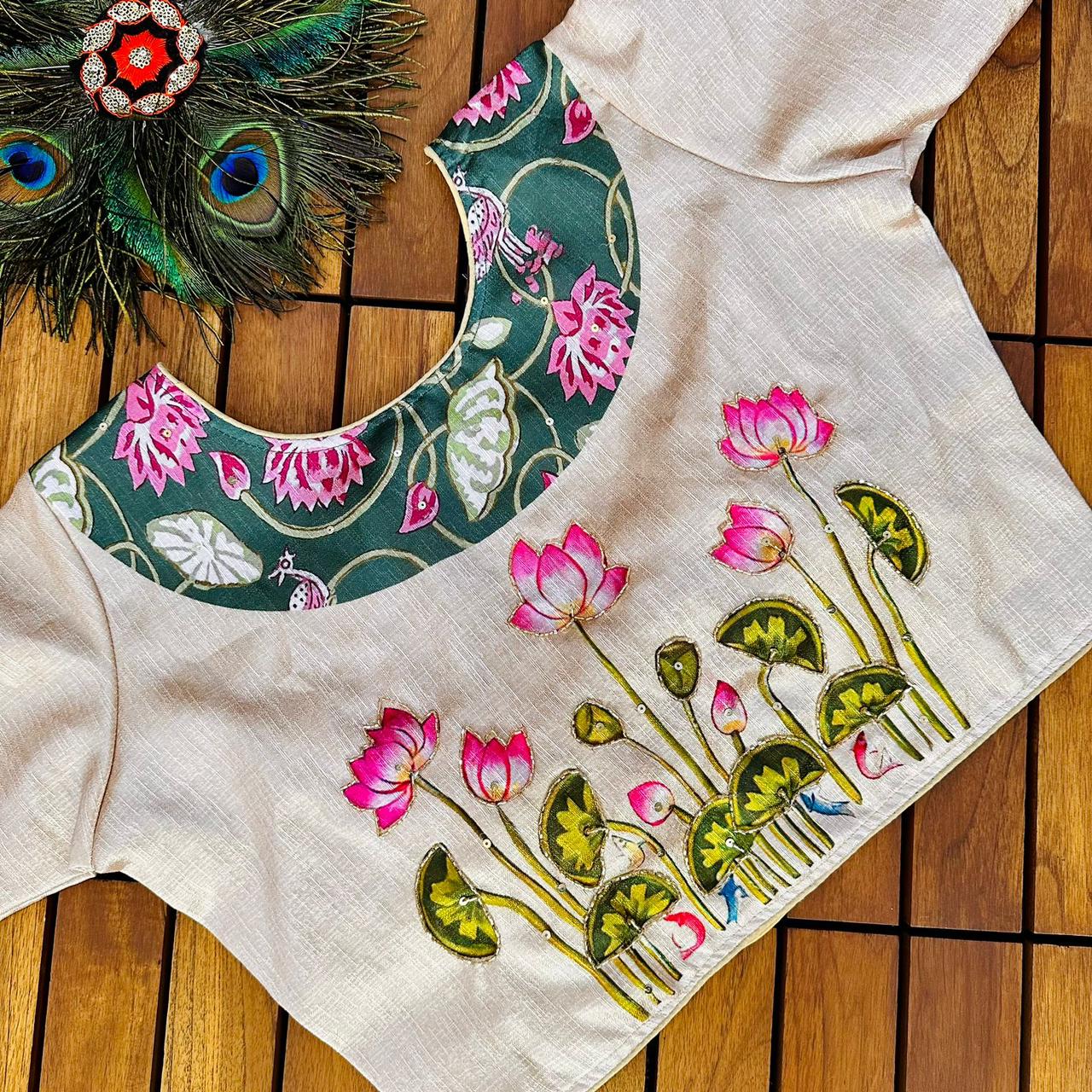 DECENT PRINT BLOUSE Anant Tex Exports Private Limited