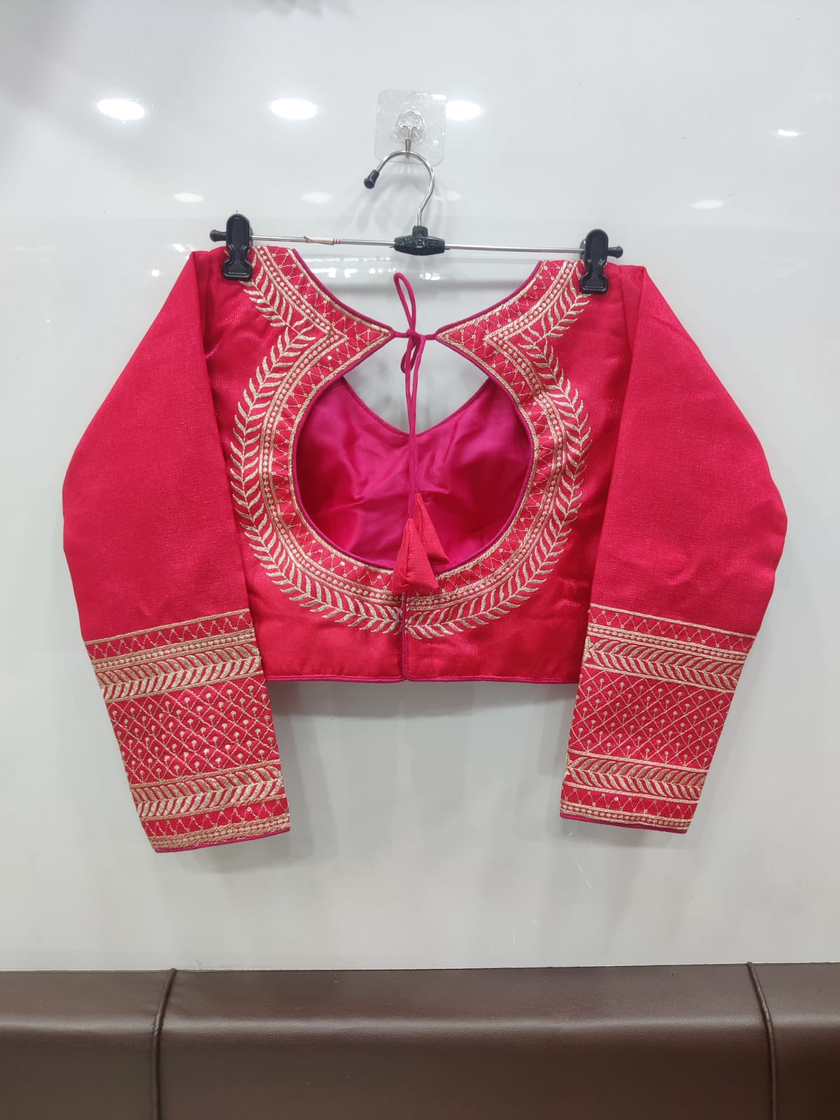 Mohini-2 Long Sleeves Bridal Blouse Anant Tex Exports Private Limited
