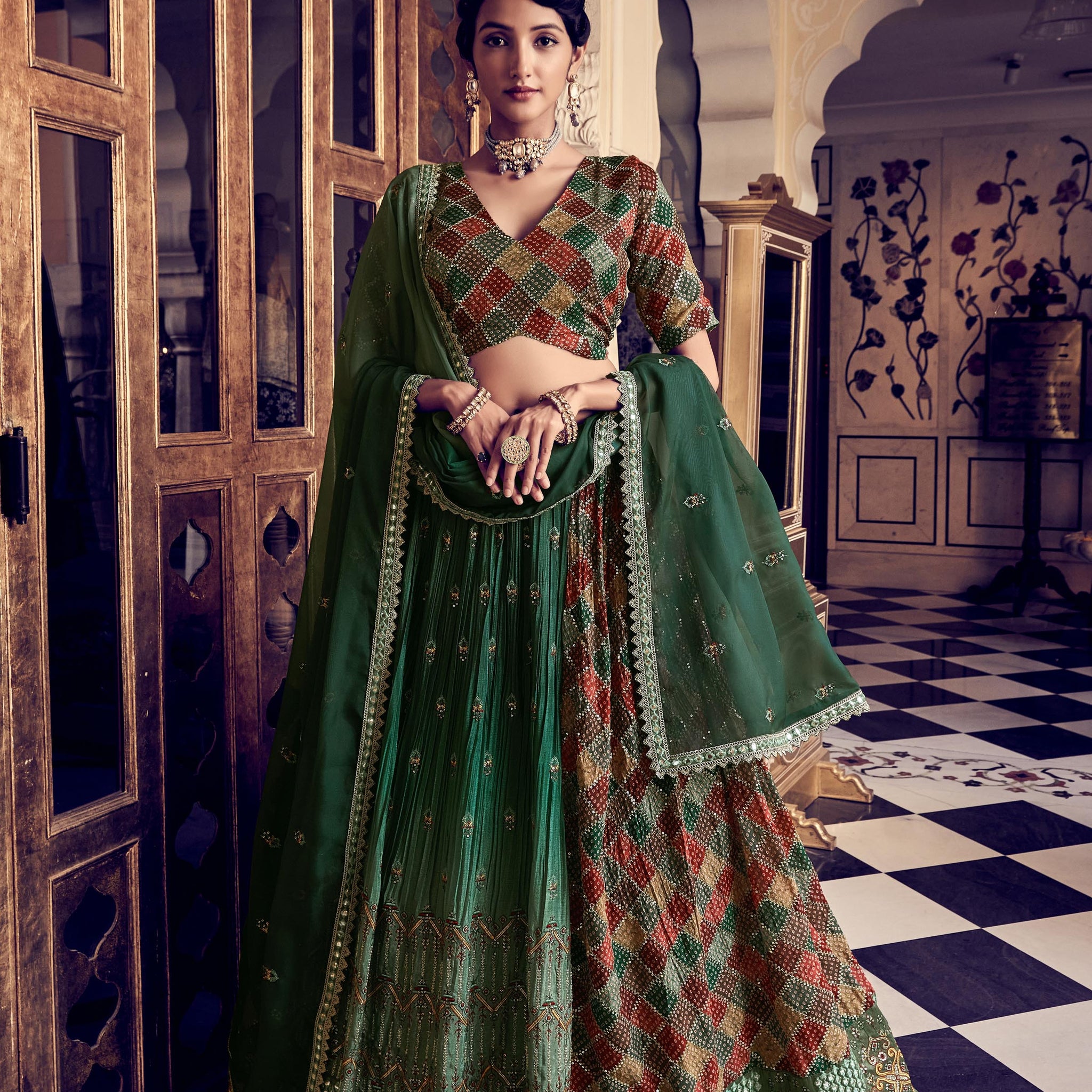 Vastrey Vol 7 Designer Occasion Wear Lehenga D.No 50004