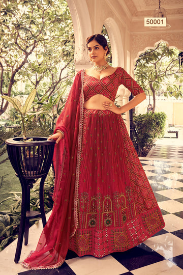 Vastrey Vol 7 Designer Occasion Wear Lehenga D.No 50001