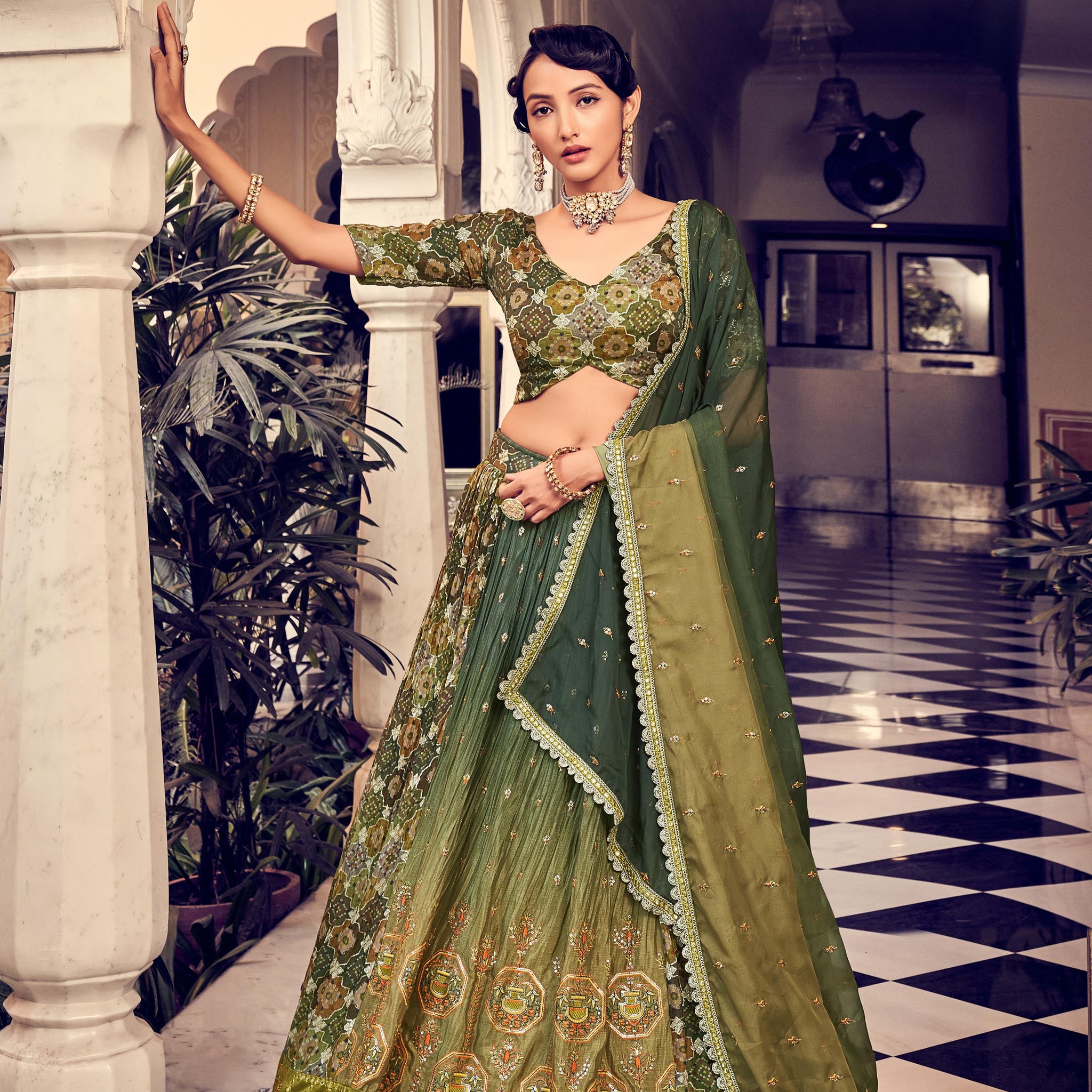 Vastrey Vol 7 Designer Occasion Wear Lehenga D.No 50002