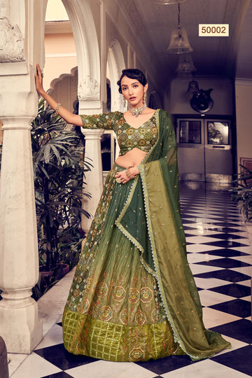 Vastrey Vol 7 Designer Occasion Wear Lehenga D.No 50002