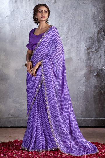 Georgette Saree