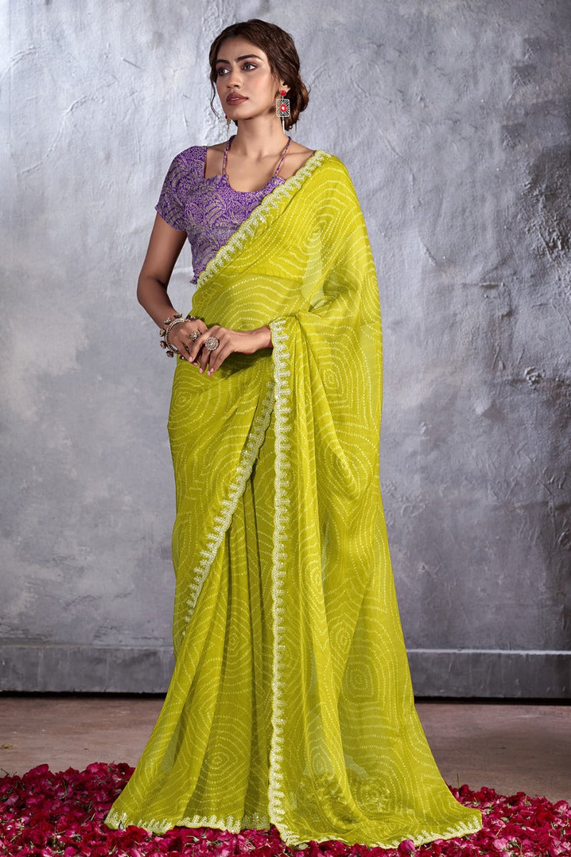 Georgette Saree