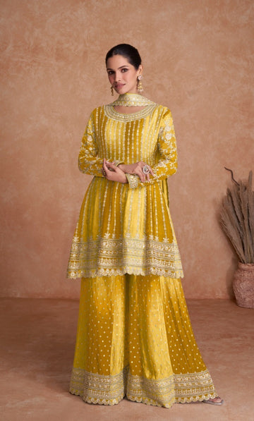 Boutique Designer 2D Chinon Party Wear Salwar Suite