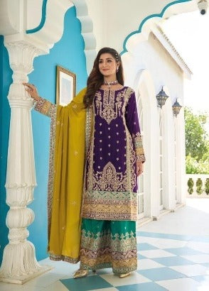 Designer Occasion Wear Apsara Pakistani Suit