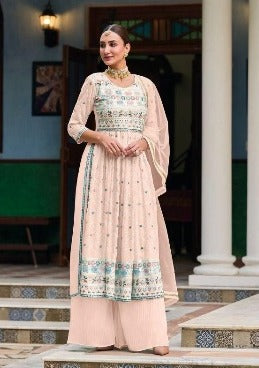 Eba Mehar Vol 3 Nyra Cut Readymade Suit D.No.1538