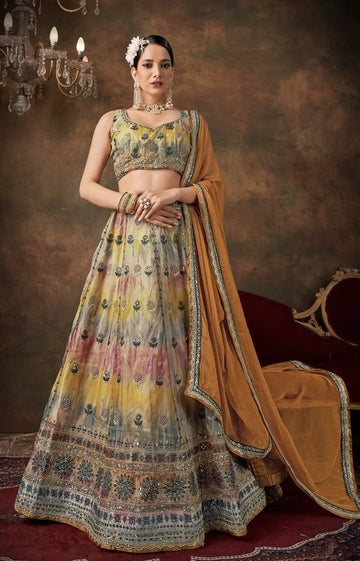 Beautiful Designer Wedding Lehenga Choli D.No.8007