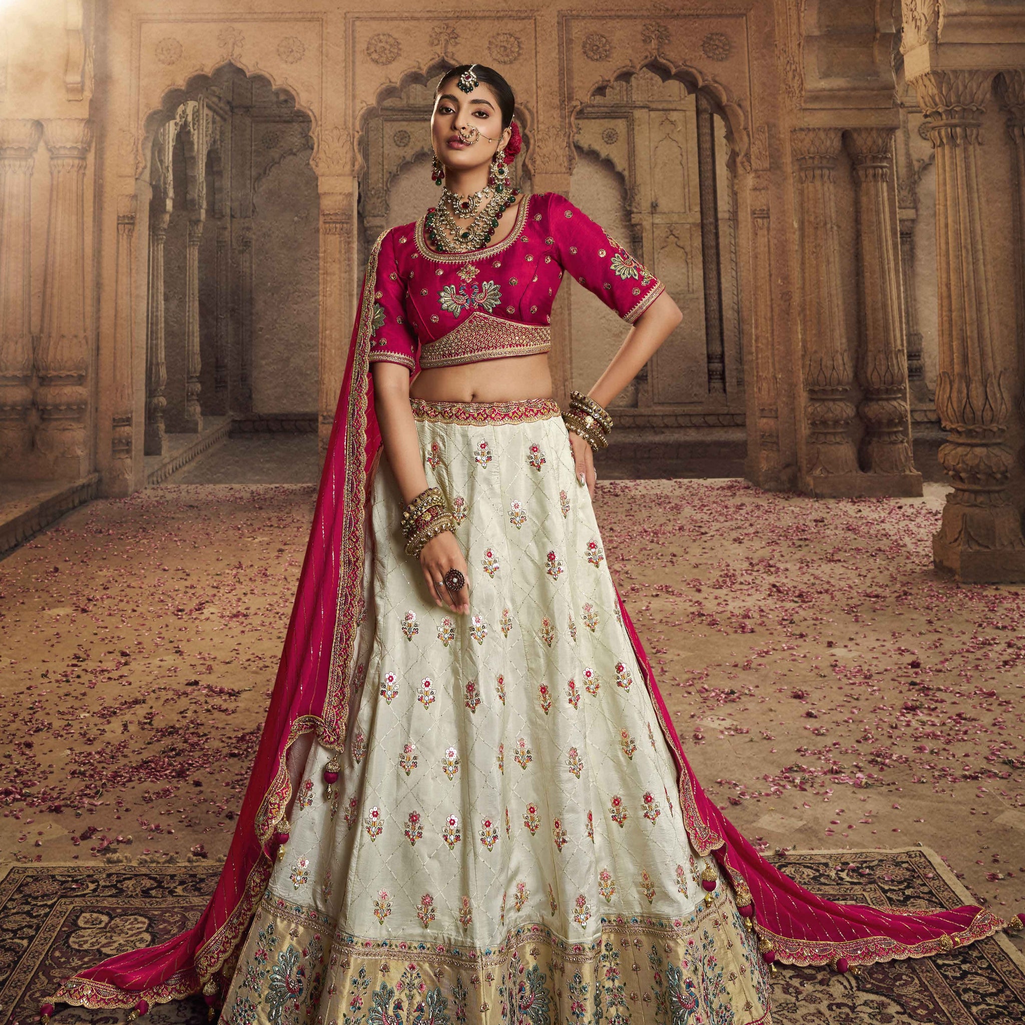 KESHAV VOL -1 BRIDAL WEAR LEHENGA D.NO. 101 - A